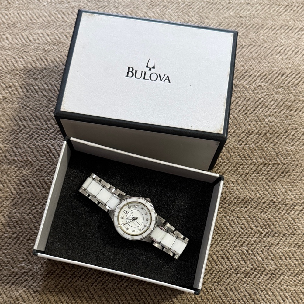 Bulova ladies watch pre owned